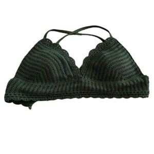 Hollister Knit Padded Bikini Top XS